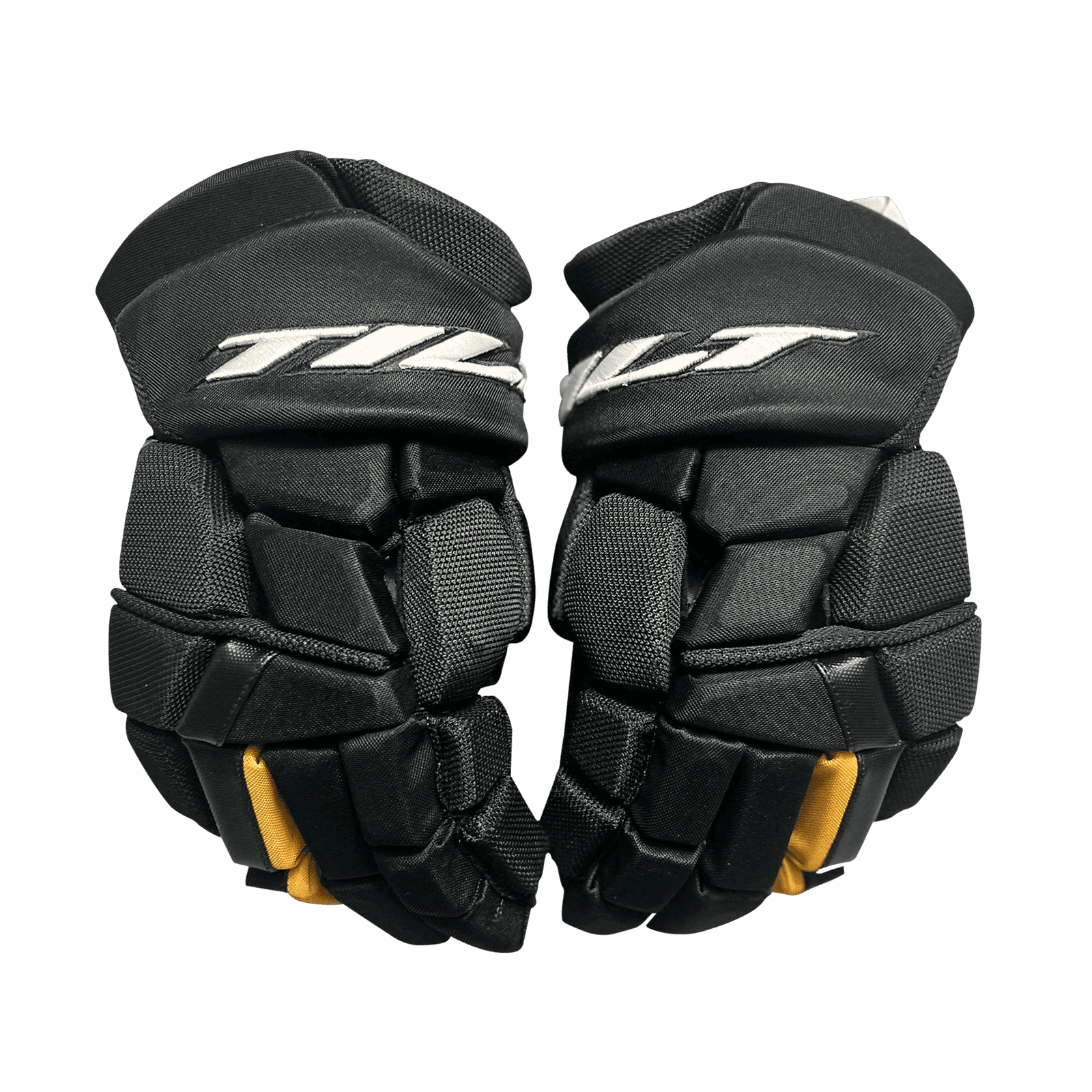 Tilt Hockey Gloves — Black/Yellow